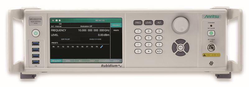 Anritsu franchit le « Rubidium » en génération de signal
