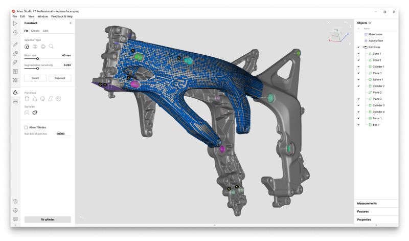 L’outil pour scanners 3D rend les workflows plus simples et rapides
