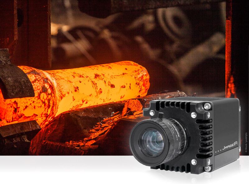 Les caméras thermiques travaillent jusqu’à +1 700 °C