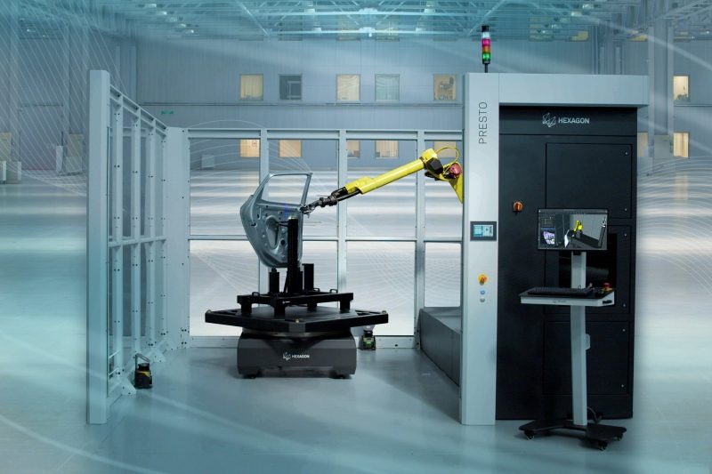 Cellule d’inspection robotisée automatisée