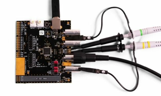 Carte de démonstration pour oscilloscopes numériques