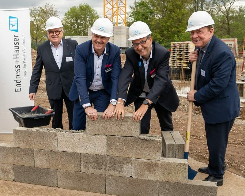 L’extension du campus d’Endress+Hauser à Cernay prend forme