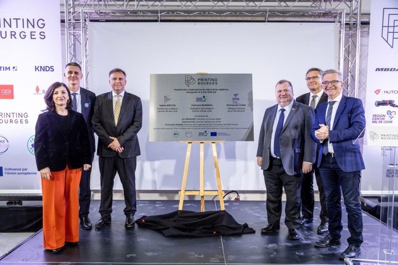 Le Cetim, MBDA et KNDS ont inauguré la plate-forme Printing Bourges