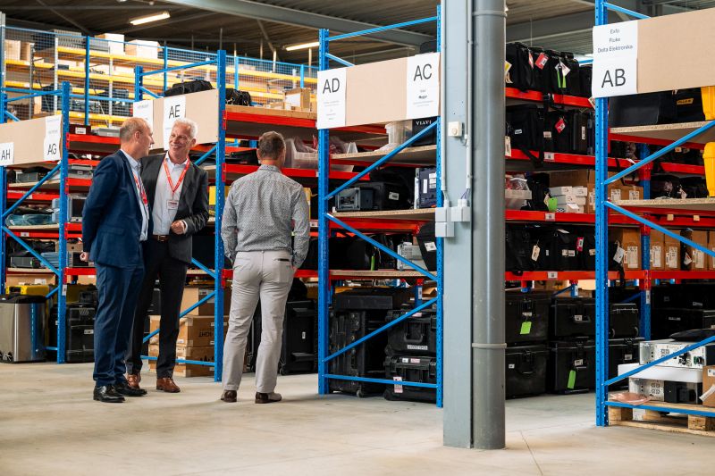 Electro Rent étend son site belge de logistique et de laboratoires