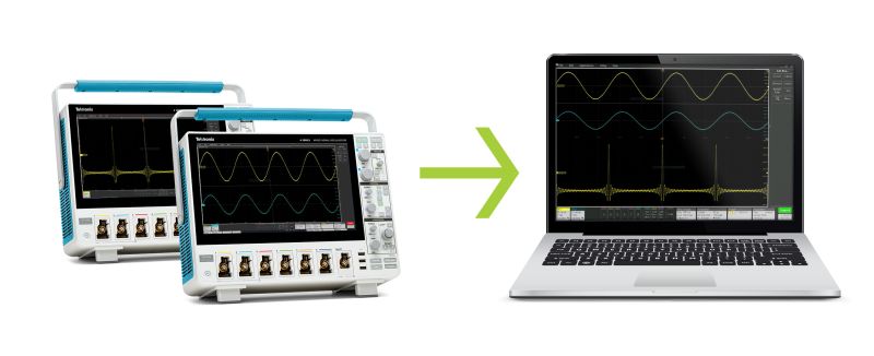 Tektronix accélère le transfert de données des instruments de mesure