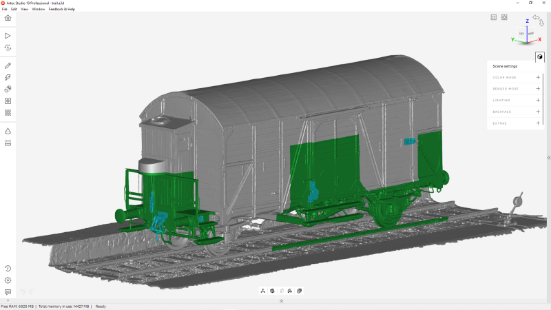 Artec 3D améliore encore son logiciel de capture et de traitement 3D