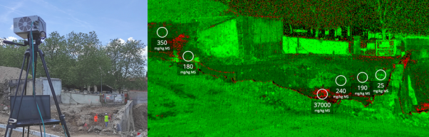 Une solution de cartographie 3D aide à la dépollution des sols