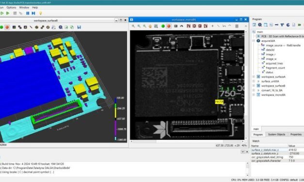 Teledyne Dalsa lance une suite logicielle pour la mesure et l’inspection 3D en ligne