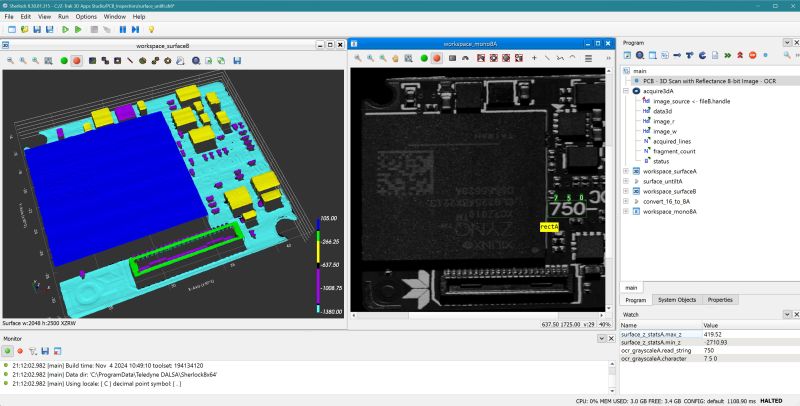 Teledyne Dalsa lance une suite logicielle pour la mesure et l’inspection 3D en ligne