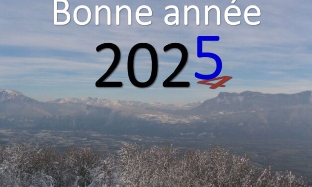 Très bonne année 2025 !